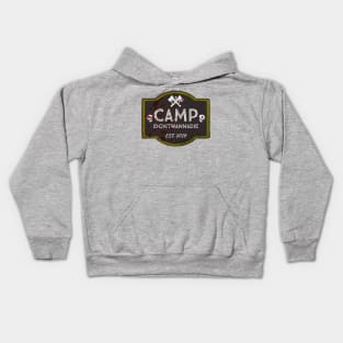 Official Camp IDontWannaDie Logo Kids Hoodie